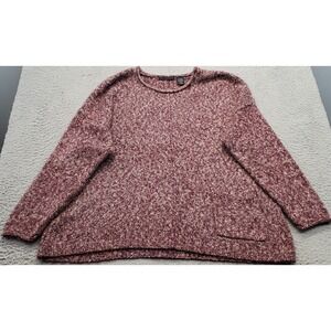 Preswick & Moore Sweater Womens 2X Multicolor Long Sleeve Crew Neck Pullover